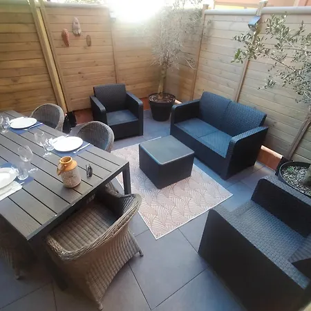 Super 2 A 6 Pers Garage Prive, Centreville, 150m, 2 Terrasses Sainte-Maxime